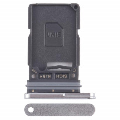 Pour Samsung Galaxy S25 Ultra SM-S938B Tiroir de carte SIM d'origine (argent)