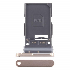Pour Samsung Galaxy S24+ SM-S926B Tiroir de carte SIM d'origine (or)