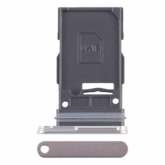 Pour Samsung Galaxy S24+ SM-S926B Tiroir de carte SIM d'origine (argent)