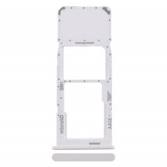 Pour Samsung Galaxy A13 SM-A135 Plateau de carte SIM d'origine (blanc)