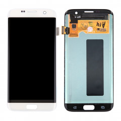 iPartsAcheter pour Samsung Galaxy S7 Bord / G9350 / G935F / G935A / G935V Écran LCD Original + Écran Tactile Digitizer Assemblée (Blanc)