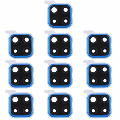 Couvercle d'objectif de caméra 10 PCS pour Huawei Nova 5i Pro (bleu)