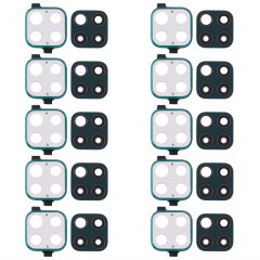 Couvercle d'objectif de caméra 10 PCS pour Huawei Nova 6 SE (vert)