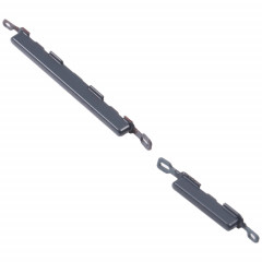 Bouton d'alimentation et bouton de commande de volume pour Xiaomi Redmi Note 9 / Redmi 10x 4G (noir)