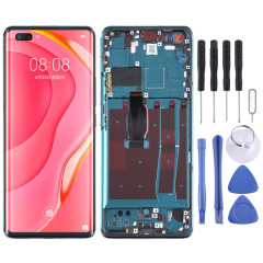 Écran LCD d'origine et ensemble complet de numériseur avec cadre pour Huawei Nova 7 Pro 5G (vert)