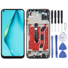 Écran LCD et numériseur complet avec cadre pour Huawei P40 Lite (noir)