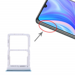 Plateau Carte SIM + Plateau Carte NM pour Huawei Y8p (Twilight)