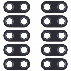 Objectif de caméra arrière 10 PCS pour Asus Zenfone 5 ZE620KL / ZS620KL (noir)