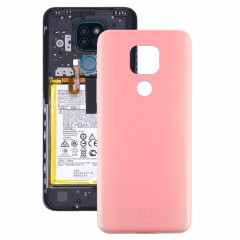 Cache Batterie pour Motorola Moto G9 Play / Moto G9 (Inde) (Rose)