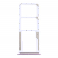 Plateau pour carte SIM + Plateau pour carte SIM + Plateau pour carte Micro SD pour Xiaomi Redmi 9 (Rose)
