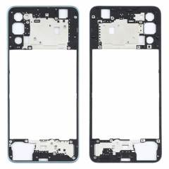 Pour OPPO Reno4 5G / Reno4 4G CPH2113 PDPM00 PDPT00 CPH2091 Cadre de boîtier arrière (bleu bébé)