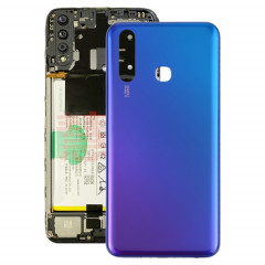 Pour Vivo Y5s (Chine) / V1934A / V1934T Couvercle arrière de la batterie (Bleu)