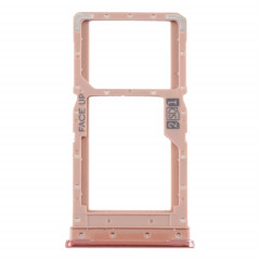 Plateau pour carte SIM + plateau pour carte SIM / plateau pour carte Micro SD pour Motorola Moto G9 Plus XT2087-1 (or)