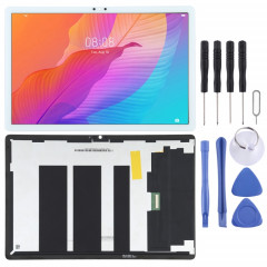 Écran LCD d'origine et numériseur complet pour Huawei MatePad T10s AGS3-L09 AGS3-W09 (blanc)