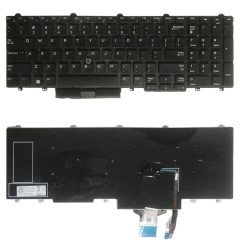 Version américaine Clavier pour Dell Latitude E5550 5570 5580 5590 Precision 3510 3520 3530 7510 7520 7530 7710 7720