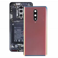 Pour le couvercle arrière de la batterie OnePlus 8 avec couvercle d'objectif d'appareil photo (argent)