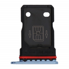 Pour plateau de carte SIM OnePlus 9R + plateau de carte SIM (bleu)