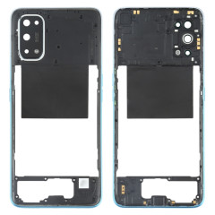 Pour OPPO Realme X7 plaque de lunette de cadre moyen (bleu)