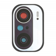 Cache de l'objectif de la caméra pour Xiaomi Redmi K40 (48MP) M2012K11AC (Blanc)
