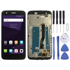 Écran LCD OEM pour ZTE Blade V8 Lite Digitizer Assemblage complet avec cadre (noir)