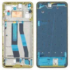 Plaque de lunette de cadre LCD de boîtier avant d'origine pour Xiaomi Mi 11 Lite 5G / mi 11 Jeunesse (jaune)