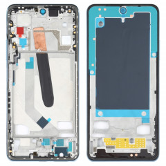 Plaque de lunette LCD de boîtier d'origine avant pour Xiaomi Poco F3 M2012K11AG (bleu)
