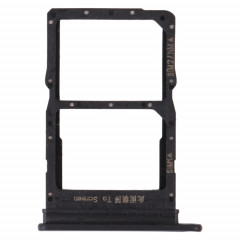 Plateau de carte SIM + plateau de carte SIM / plateau de carte NMicro pour l'honneur x10 max 5g (noir)