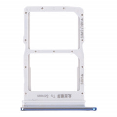 Plateau de carte SIM + plateau de carte SIM / plateau de carte Nmicro pour l'honneur x10 max 5g (argent)