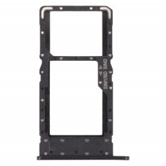Plateau de carte SIM + plateau de carte SIM / plateau de carte micro SD pour l'honneur Play4 (Noir)