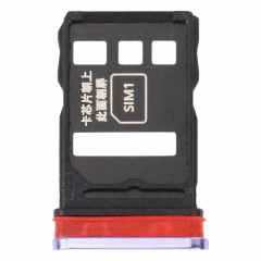 Plateau de carte SIM + plateau de carte SIM pour Huawei Nova 6 (violet)