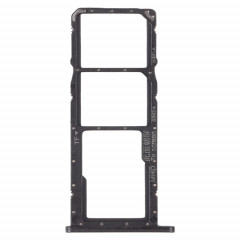Plateau de carte SIM + plateau de carte SIM + plateau de carte micro SD pour Huawei Profitez de 9e (Noir)