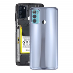 Couverture arrière de la batterie pour Motorola Moto G60 / Moto G40 Fusion PANB0001IN PANB0013IN PANB0015IN PANV0001IN PANV0005IN PANV0005IN (gris)