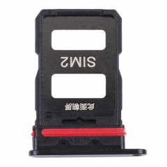 Plateau de carte SIM + plateau de carte SIM pour Xiaomi Redmi K40 Gaming M2012K10C M2104K10AC (Noir)