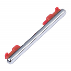 Bouton de contrôle du volume pour Xiaomi Redmi Note 10 4G M2101K7AI M2101K7AG (argent)