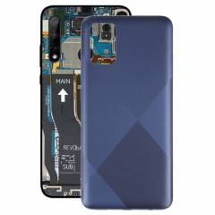 Pour Samsung Galaxy A02s Batterie Couverture Arrière (Bleu)