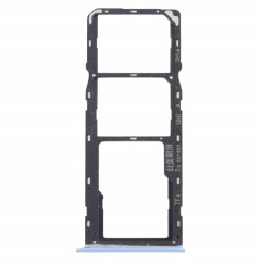 Pour OPPO Realme C11 (2021) RMX3231 Plateau de carte SIM + Plateau de carte SIM + Plateau de carte Micro SD (Bleu)