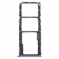 Pour OPPO Realme 6 Plateau de carte SIM + Plateau de carte SIM + Plateau de carte Micro SD (Noir)