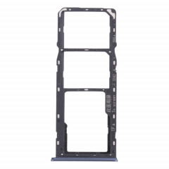 Pour OPPO A35 CPH2179 Plateau de carte SIM + Plateau de carte SIM + Plateau de carte Micro SD (Noir)