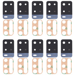 Pour objectif de caméra arrière OPPO A54 4G 10 PCS (noir)
