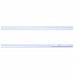 1 paire de la barre latérale du côté métal pour Sony Xperia XA2 Ultra (Bleu)