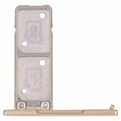 Plateau de carte SIM + plateau de carte SIM pour Sony Xperia XA1 Ultra / Xperia XA1 (or)