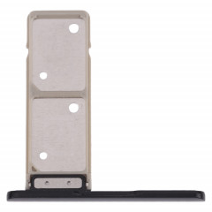 Plateau de carte SIM + plateau de carte SIM pour Sony Xperia XA1 Plus (Noir)