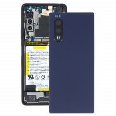 Couverture arrière de la batterie pour Sony Xperia 5 (bleu)