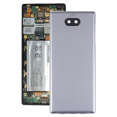 Couverture arrière de la batterie pour Sony Xperia 10 plus (gris)