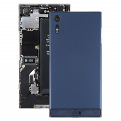 Couverture arrière de la batterie pour Sony Xperia XZ1 (bleu)