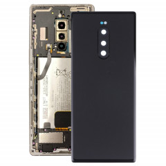 Couverture arrière de la batterie pour Sony Xperia 1 / Xperia XZ4 (Noir)
