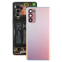 Couverture arrière de la batterie d'origine pour OPPO Reno5 Pro 5G PDSM00, PDST00, CPH2201 (rouge)