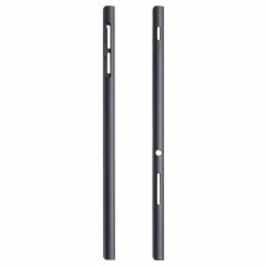 1 paire partie latérale latérale pour Sony Xperia XA1 Ultra (Noir)