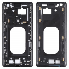 Plaque de lunette de cadre moyen pour Sony Xperia XZ3 (Noir)
