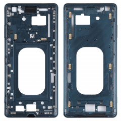 Plaque de lunette de cadre moyen pour Sony Xperia XZ3 (bleu)